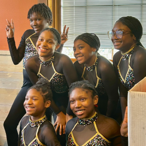 Elite Community Outreach a group of ladies at dance lessons